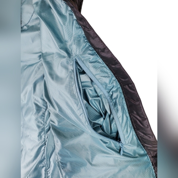 Eddie Bauer Goose Down Puffer Vest Womens L Full Zip Black Lightweight Gorpcore - Picture 8 of 15